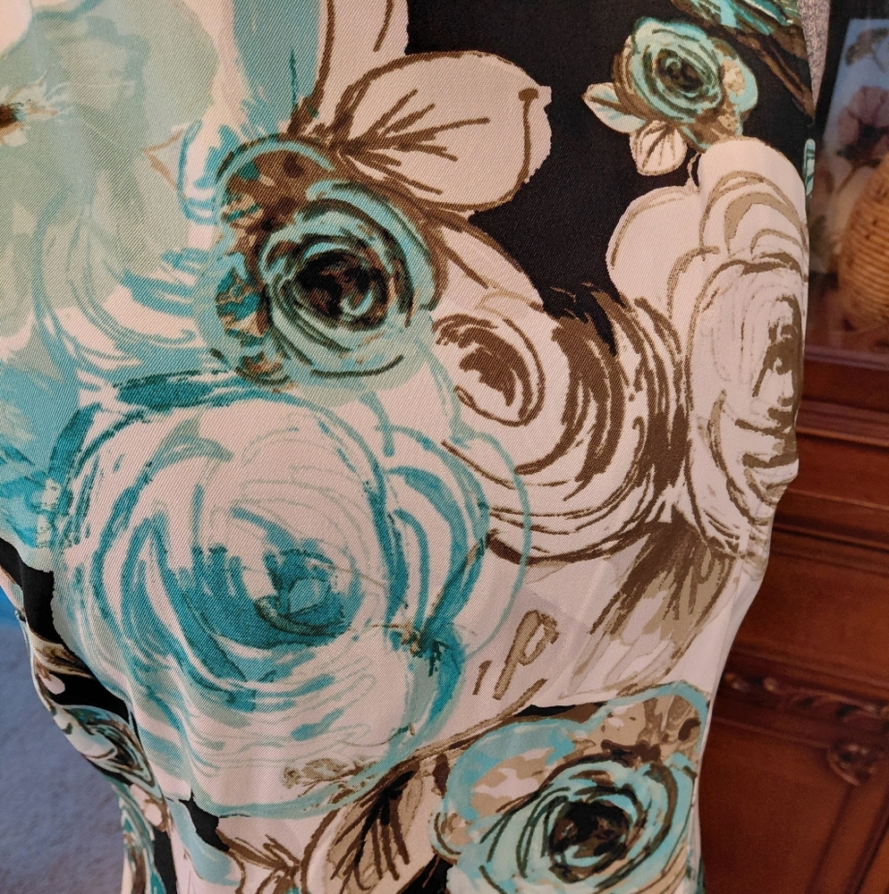 Y2K Connected floral sleeveless dress - Picture 2 of 5